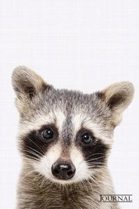 Raccoon Animal Journal book 5 x 8 inch 102 page line