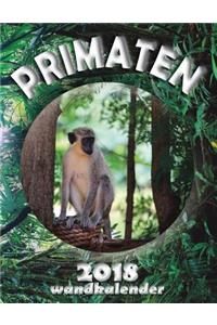 Primaten 2018 Wandkalender (Ausgabe Deutschland)