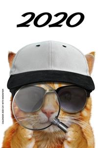Calendar 2020 - Cat With Magnifier