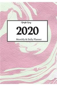 2020 Planner Daily and Monthly