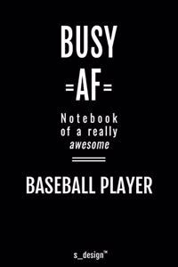 Notebook for Baseball Players / Baseball Player