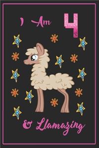 I am 4 & llamazing