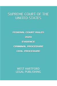 Federal Court Rules 2020 Evidence Criminal Procedure Civil Procedure