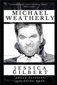 Michael Weatherly Adult Activity Coloring Book