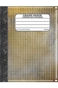 Graph Paper Composition Notebook