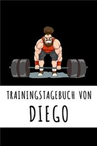Trainingstagebuch von Diego