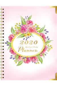 2020 Monthly and Weekly Planner