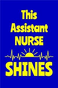 This Assistant Nurse Shines