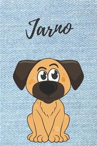 Jarno Hund-Malbuch / Notizbuch Tagebuch