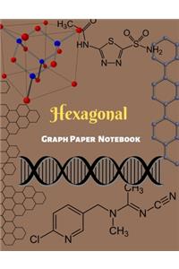 Hexagonal Graph Paper Notebook