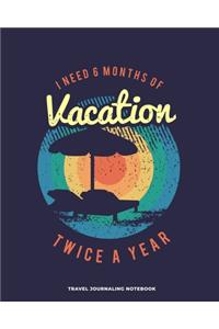 Travel Journaling Notebook