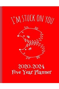 I'm Stuck On You 2020-2024 Five Year Planner