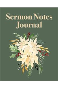 Sermon Notes Journal