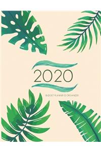 2020 Monthly Weekly Budget Planner Book - Personal Finance Savings Money Budgeting Notebook