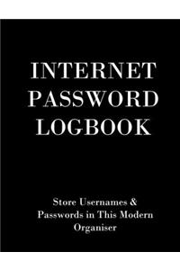 Notebook for Internet Password. Blink Lined Journal For Store Usernames & Passwords