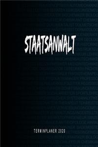 Staatsanwalt - Terminplaner 2020