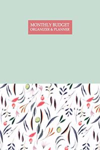 Monthly Budget Organizer & Planner