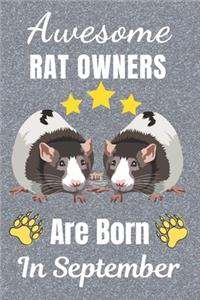 Awesome Rat Owners Are Born In September