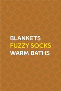 Blankets Fuzzy Socks Warm Baths