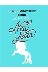 gratitude book gift unicorn