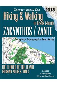 Zakynthos / Zante Complete Topographic Map Atlas 1