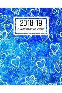 2018-19 Planner Weekly and Monthly