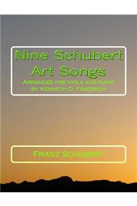 Nine Schubert Art Songs