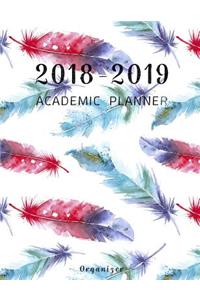 2018-2019 Academic Planner Organizer
