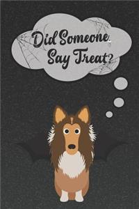 Rough Collie Lined Notebook