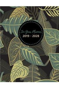 Ten Year Planner 2019 - 2028 Rainforest