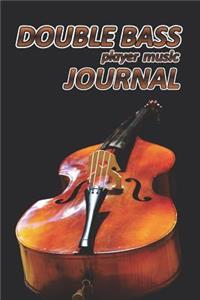 Double Bass Player Music Journal