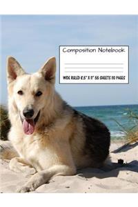 Composition Notebook Wide Ruled 8.5