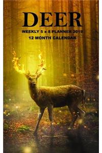 Deer Weekly 5 X 8 Planner 2019