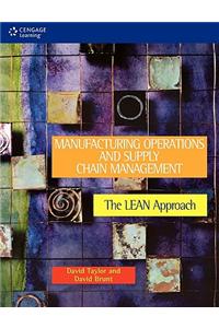 Manufacturing Operations and Supply Chain Management