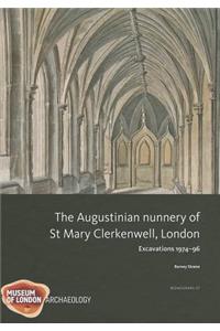 The Augustinian nunnery of St Mary Clerkenwell, London: Excavations 1974-96