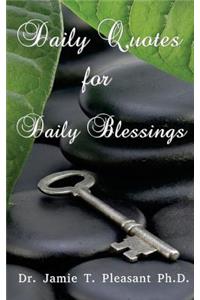 Daily Quotes for Daily Blessings