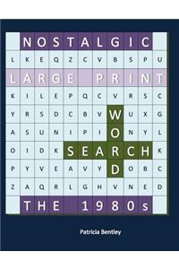 Nostalgic Large Print Word Search