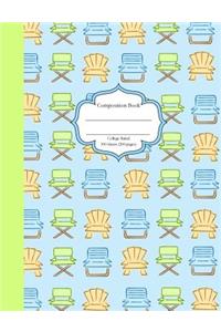 Composition Book College Ruled 100 Sheets (200 Pages)