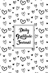 Gratitude Journal Scribbly Hearts Pattern 1