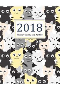 2018 Planner Weekly and Monthly
