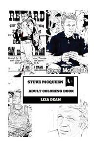 Steve McQueen Adult Coloring Book