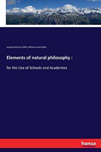 Elements of natural philosophy