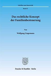 Das Rechtliche Konzept Der Familienbesteuerung