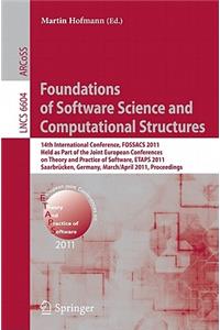 Foundations of Software Science and Computational Structures