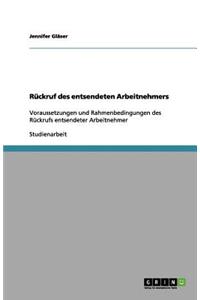 Rückruf des entsendeten Arbeitnehmers