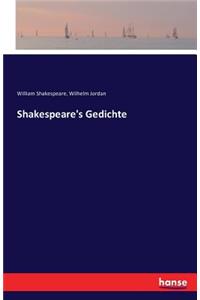Shakespeare's Gedichte