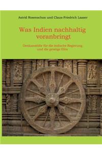 Was Indien nachhaltig voranbringt