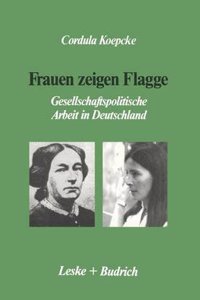 Frauen zeigen Flagge