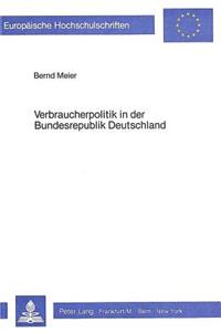 Verbraucherpolitik in der Bundesrepublik Deutschland