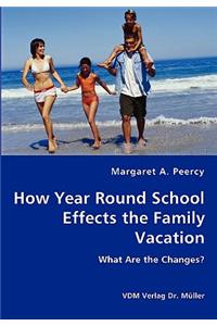 How Year Round School Effects the Family Vacation